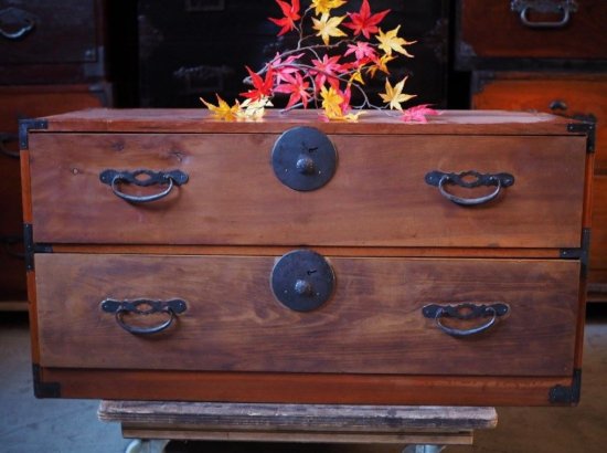Hida Takayama Antique Low Board, Meiji Period