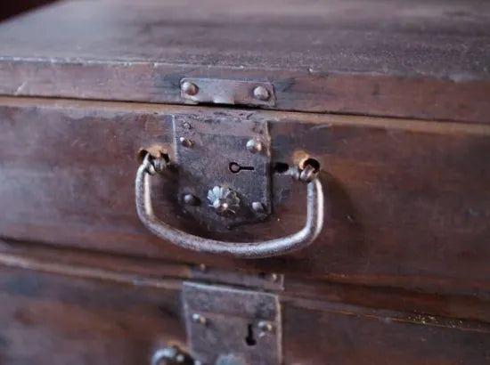 A chest of drawers from the Edo period