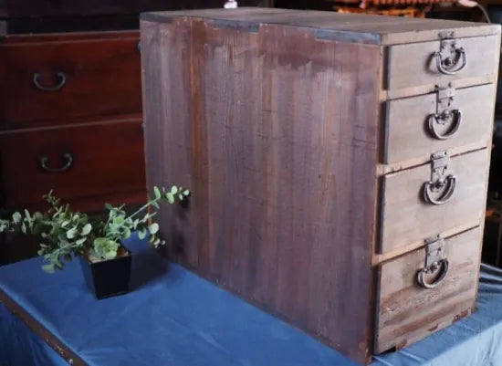 A chest of drawers from the Edo period