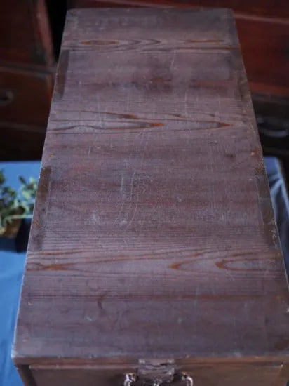A chest of drawers from the Edo period