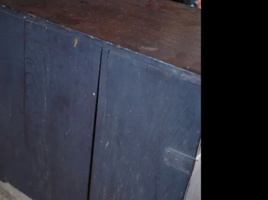 A heavy 100-year-old chest of drawers from the Meiji period