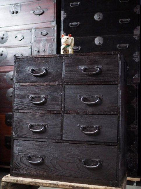 Antique 7 drawers, Meiji era